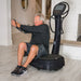 Power Plate® my8 - Matte Black - 71-M8A-3900 Grandpa Doing Side Crunches while sitting