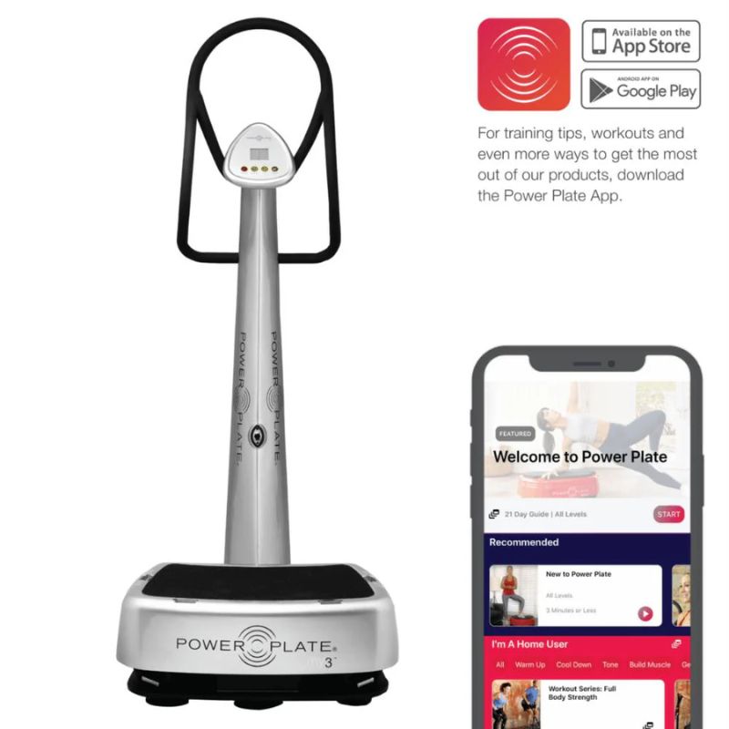 Power Plate my3™ - Silver - Whole Body Vibration App