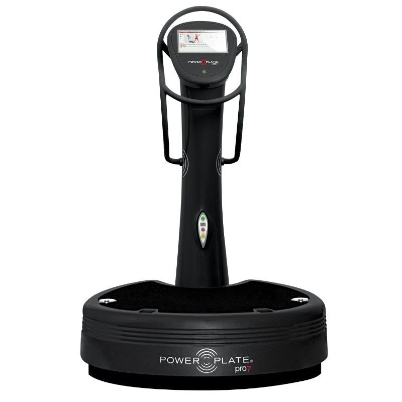 Power Plate pro7 Whole Body Vibration Exercise Machine - Matte Black Front