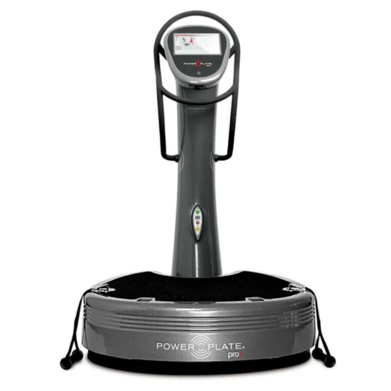 Power Plate pro7 Whole Body Vibration Exercise Machine - Silver Front