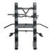 Power Systems Black Chrome Cable Attachments Bar and Accessory Rack with Attachments Front View Complete Set