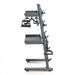 Power Systems Black Chrome Cable Attachments Bar and Accessory Rack with Attachments Side View Complete Set