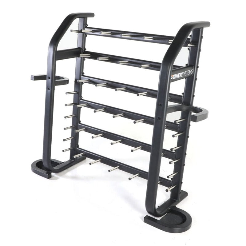 Power Systems Denali Series Barbell Plate Rack ( 2 Box Item ) | 49066  Sample with Plates