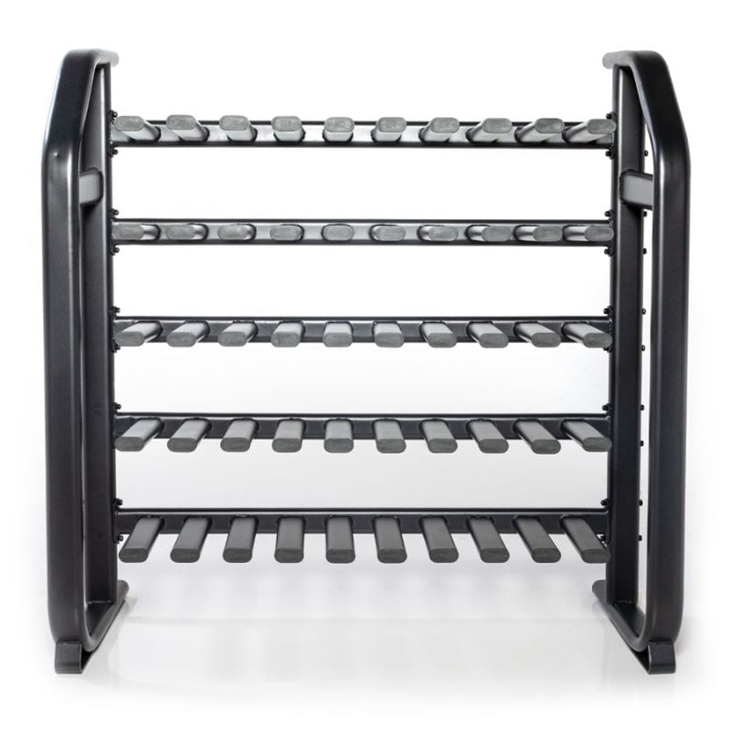 Power Systems Denali Series Vertical Dumbbell Rack Front View Empty