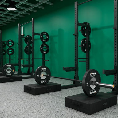 Power Systems Drop Pad Pairs Inside Gym for Deadlift