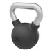 Power Systems Elite Black Textured Rubber Kettlebell 15 lbs