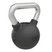 Power Systems Elite Black Textured Rubber Kettlebell 20 lbs Side View