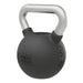 Power Systems Elite Black Textured Rubber Kettlebell 50 lbs