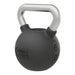 Power Systems Elite Black Textured Rubber Kettlebell 50 lbs