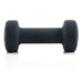 Power Systems Premium Neoprene Dumbbell Black 7 lb Full Side View