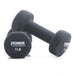 Power Systems Premium Neoprene Dumbbell Black 7 lb Pair