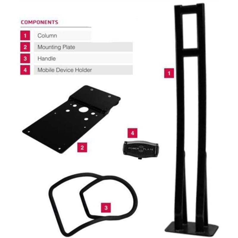 Power Plate 62MV-900-00 Move Stability Bar in Red Components