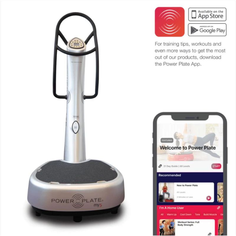 Power Plate 71-M5L-3100  my5™ - Silver App