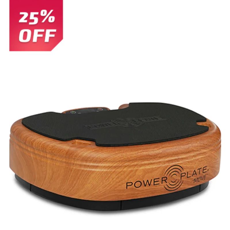 Power Plate 71-MOV Move Whole Body Vibration Exercise Platform - Wood 25% OFF