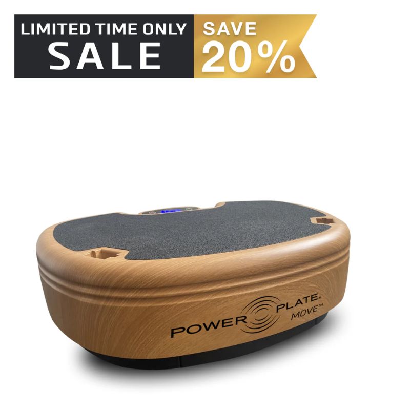 Power Plate 71-MOV Move Whole Body Vibration Exercise Platform - Wood Limited Time Only Sale