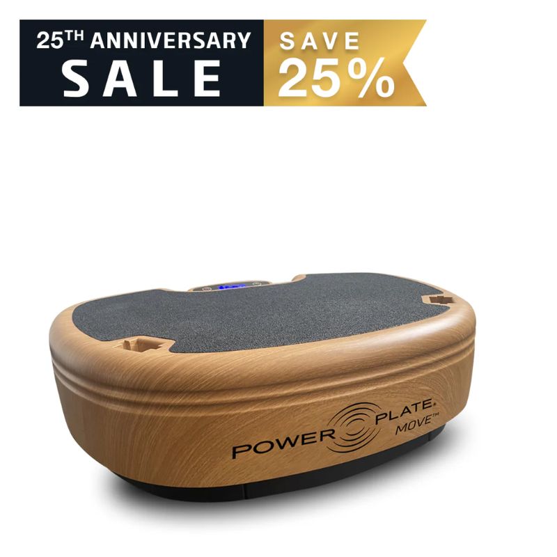 Power Plate 71-MOV Move Whole Body Vibration Exercise Platform Wood 25th Anniversary Sale