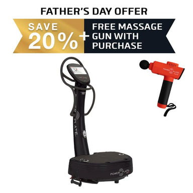 Power Plate® my7™ + FREE Massage Gun Father's Day Offer