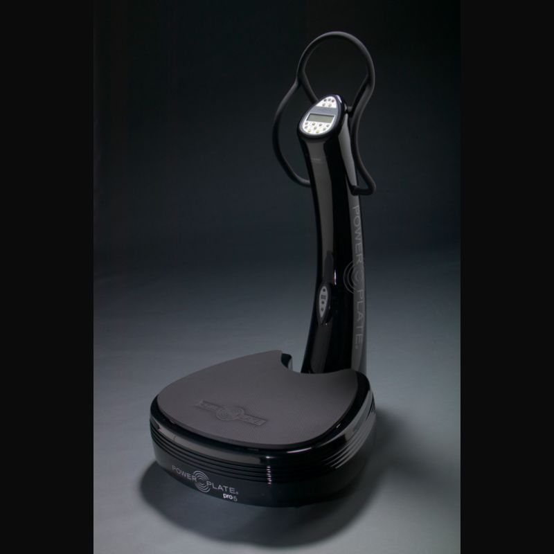 Power Plate pro5™ Whole Body Vibration Exercise Machine - Matte Black Front View