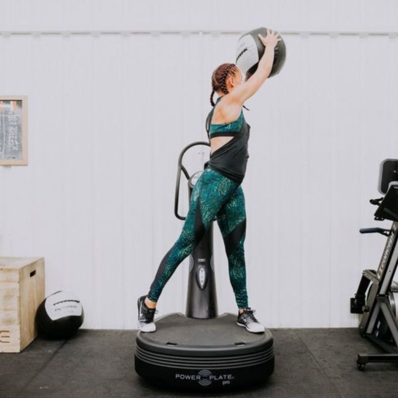 Power Plate pro5™ Whole Body Vibration Exercise Machine - Matte Black Gallery 9