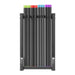 Power Systems Aerobic Bar Vertical Storage Rack Front View with VersaBar Prime