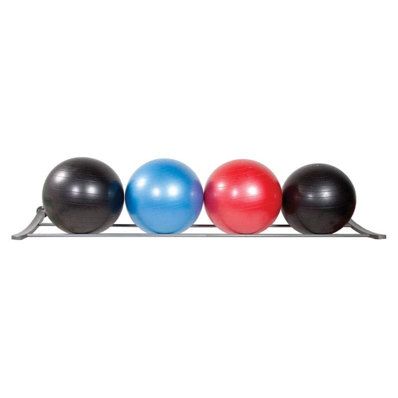 Power Systems Elite Stability Ball Wall Storage Rack with Different Stability Balls
