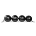 Power Systems Elite Stability Ball Wall Storage Rack with Stability Balls