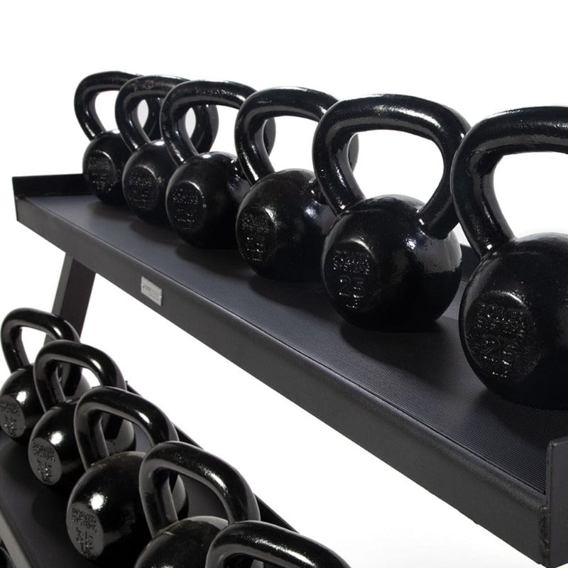 Power Systems Granite Series Horizontal Kettlebell Rack | 27836 Sample with Kettlebell