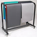 Power Systems Mat Cart with Yoga Mats and Bands