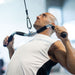 Power Systems Premium Revolving Curl Bar Lat Pulldown Sample