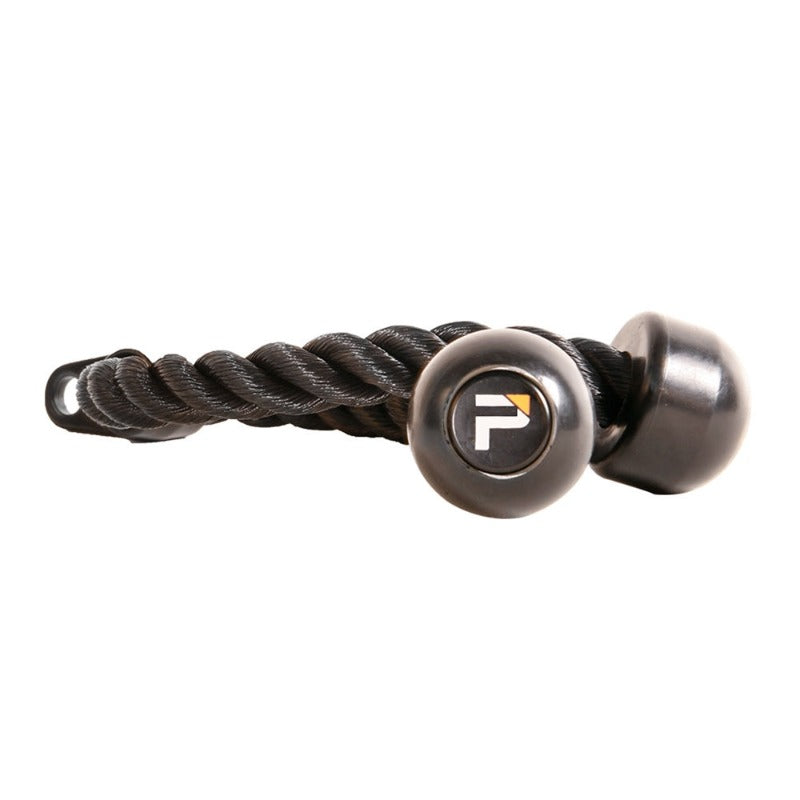 Power Systems Pro Tricep Rope 28" Side Details with Logo
