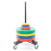 Power Systems Training Plate Olympic Colors 55 lbs
