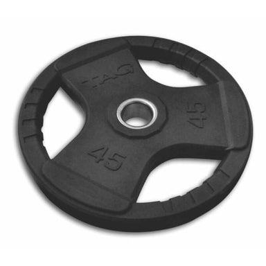 RBR   TAG Fitness Rubber Olympic Plate 45 lb