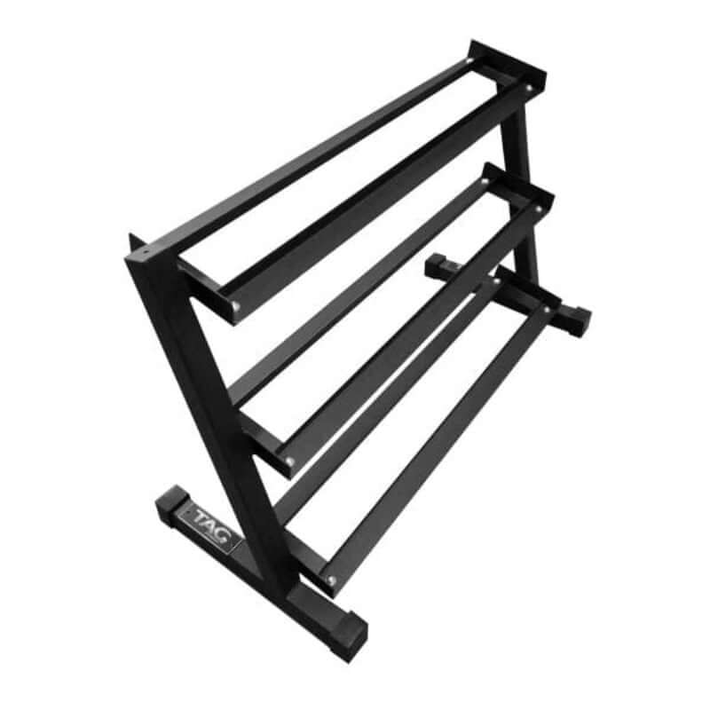 RCK-HDR52 TAG Fitness  3 Tier Tray Rack Empty