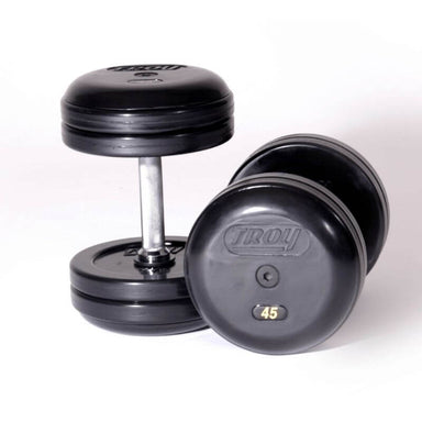 RUFD-R Troy Rubber Encased Pro Style Dumbbell