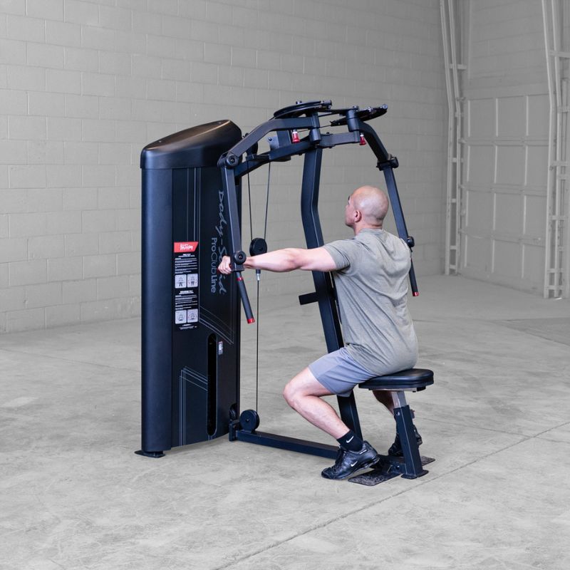 Rear Delt Workout using Body-Solid Pro Clubline S2PECX Series 2 Pec Fly & Rear Delt