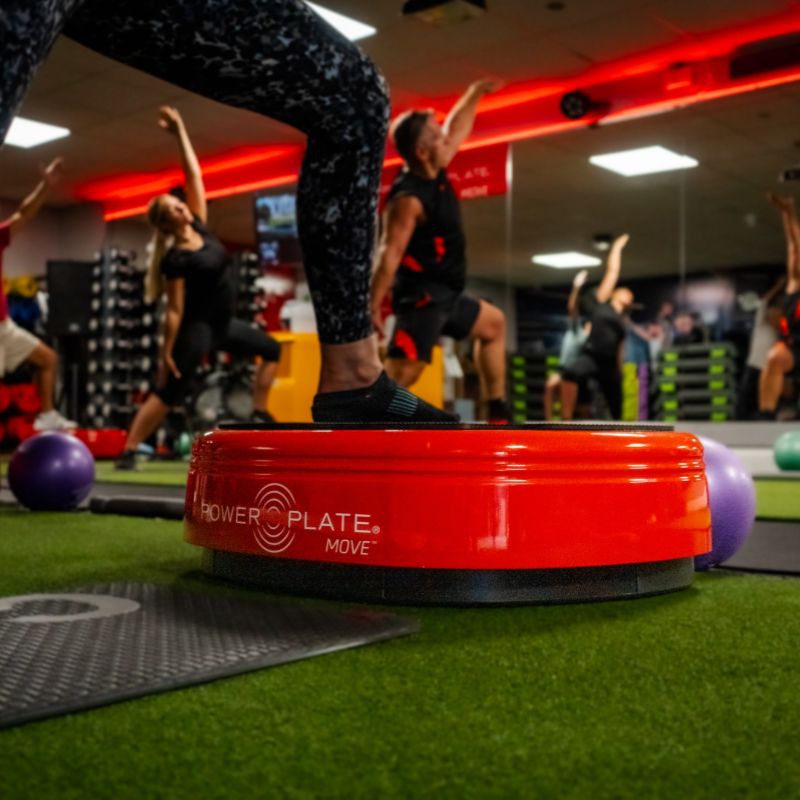 Red Power Plate 71-MOV Move Whole Body Vibration Exercise Platform Gallery 2