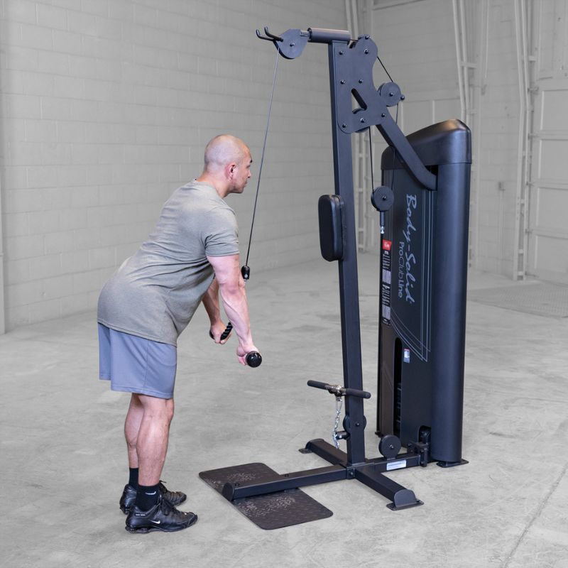 Rope Tricep Extension using Body-Solid Pro ClubLine S2BTPX Series 2 Biceps and Triceps