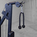 Rope pulley installed in the Body-Solid Pro ClubLine S2BTPX Series 2 Biceps and Triceps