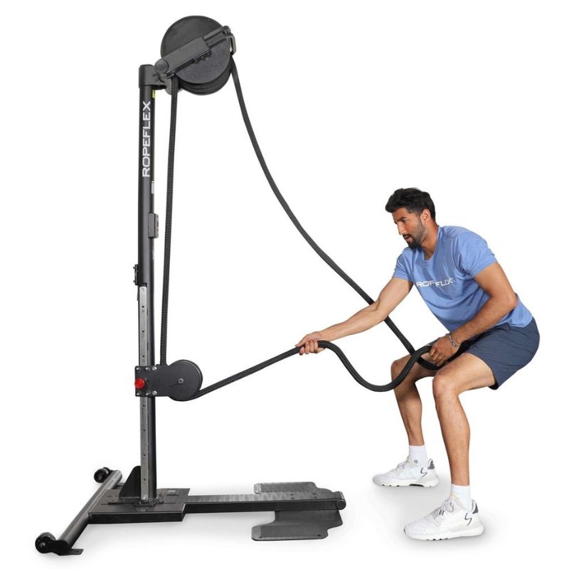 Continuous Rope Trainer Ropeflex RX2500 Upright Rope Trainer - Progressive Resistance ...