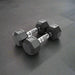 VTX SD-R 8-Sided Rubber Encased Hex Dumbbell 10lb Pair