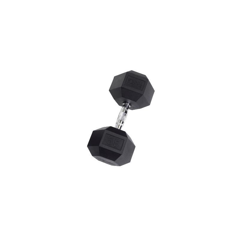 Body Solid SDR Rubber Hex Dumbbell