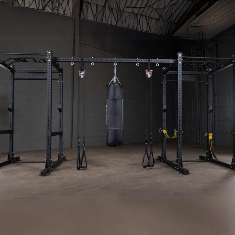 SPRACB Body Solid PCL Half Rack Connecting Bar to Power Rack