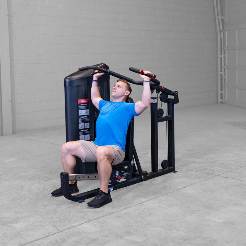 Shoulder press Workout using Body-Solid Pro Clubline S2MPX Series 2 Multi-Press