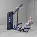 Side View of Mid Row Workout using Body-Solid Pro ClubLine S2LATX Series 2 Lat and Mid-Row