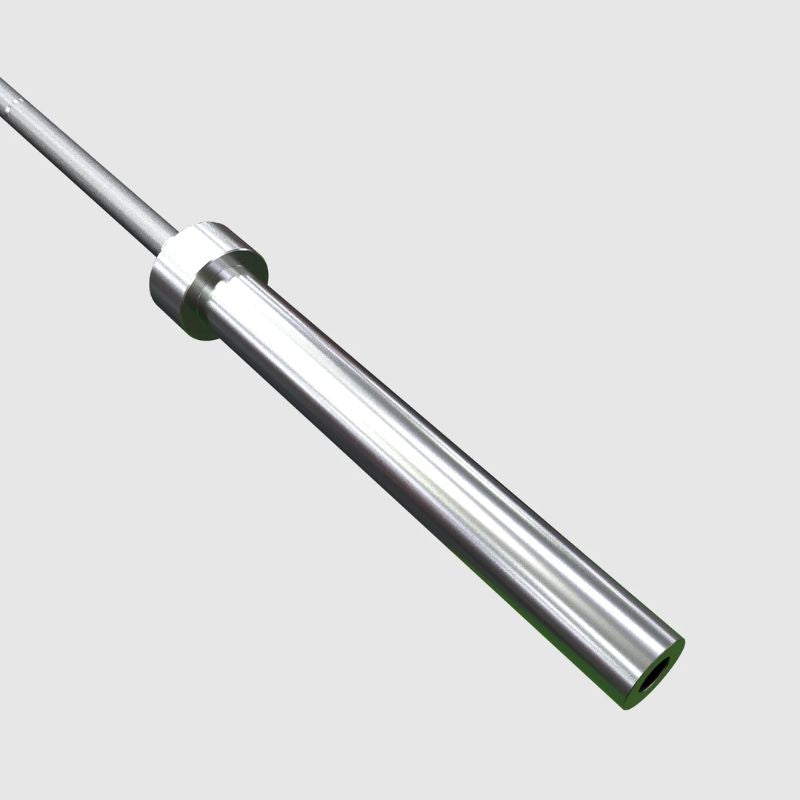 Sleeve Details of USA Sports 7’ OLYMPIC CHROME BAR