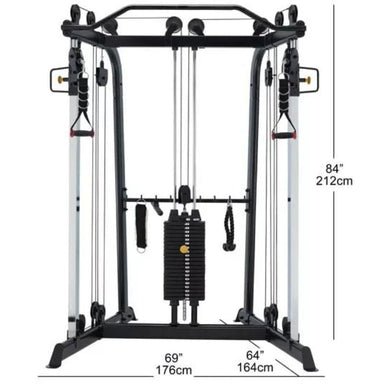 Steelflex CLSCC Single Cable Column Functional Trainer Dimensions