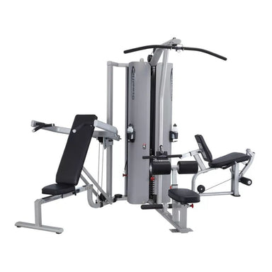 Steelflex MG3000 Multi Gym - Front view of Multi Press Station and Lat_Row Station