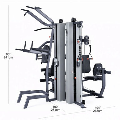 Steelflex MG300B Multi Stack Home Gym  Dimensions