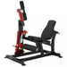 Steelflex PL2500 Leg Extension_Leg Curl Machine Side View on a white background