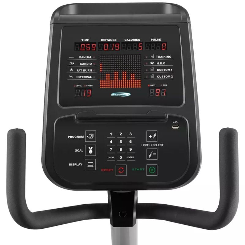 Steelflex PR10 Commercial Recumbent Bike with Matrix LED Display